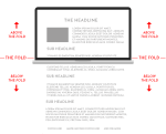 Ensure your websitecopywriting is primarily above the fold