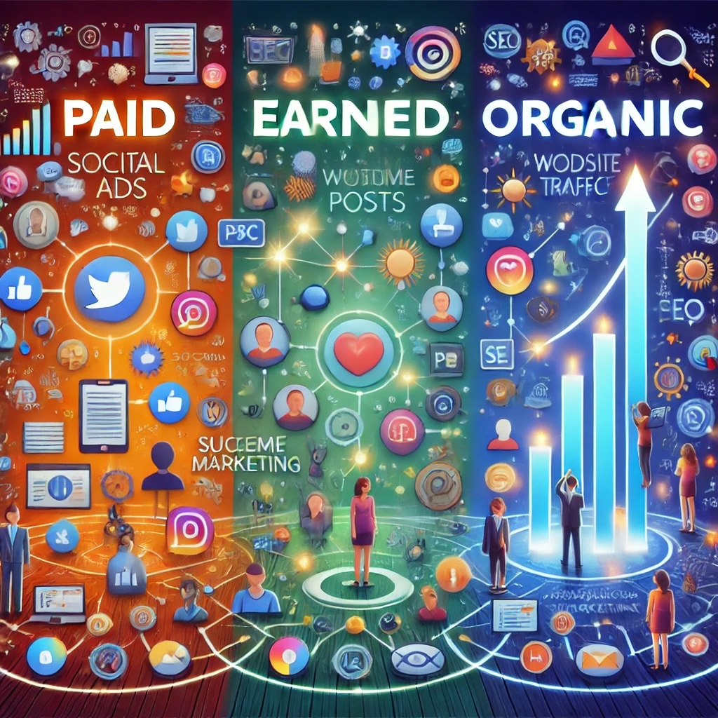 What’s the Difference Between Paid, Earned, and&nbsp;Organic?